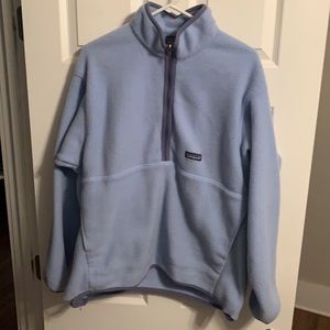 Patagonia fleece pullover with pockets
